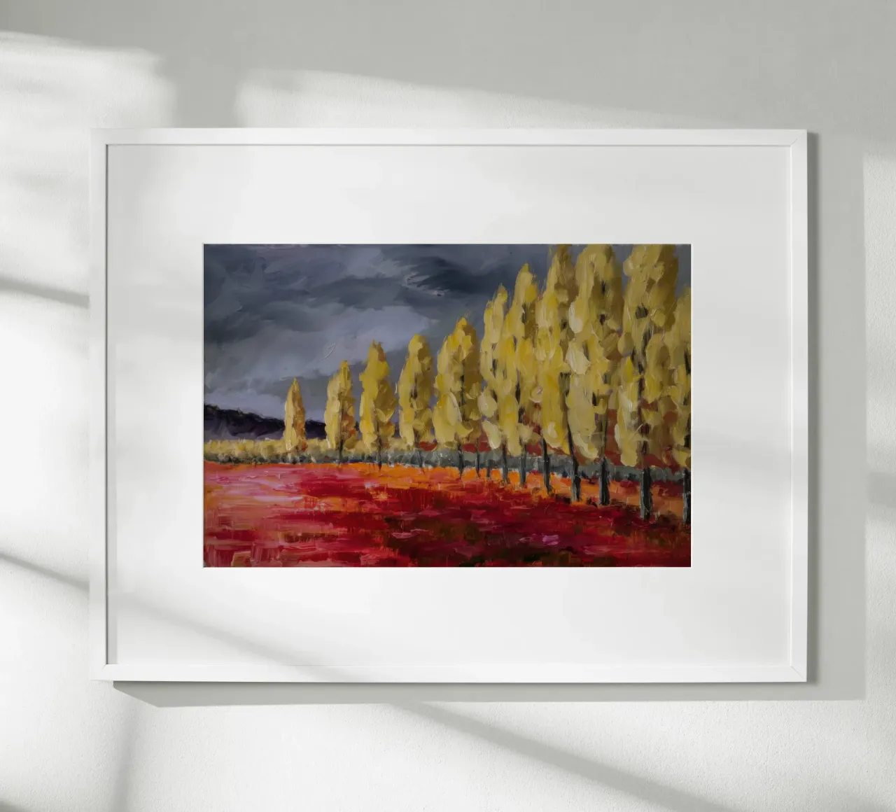 Riflessi d'oro d'autunno carta hahnemühle da Angkasa Mist