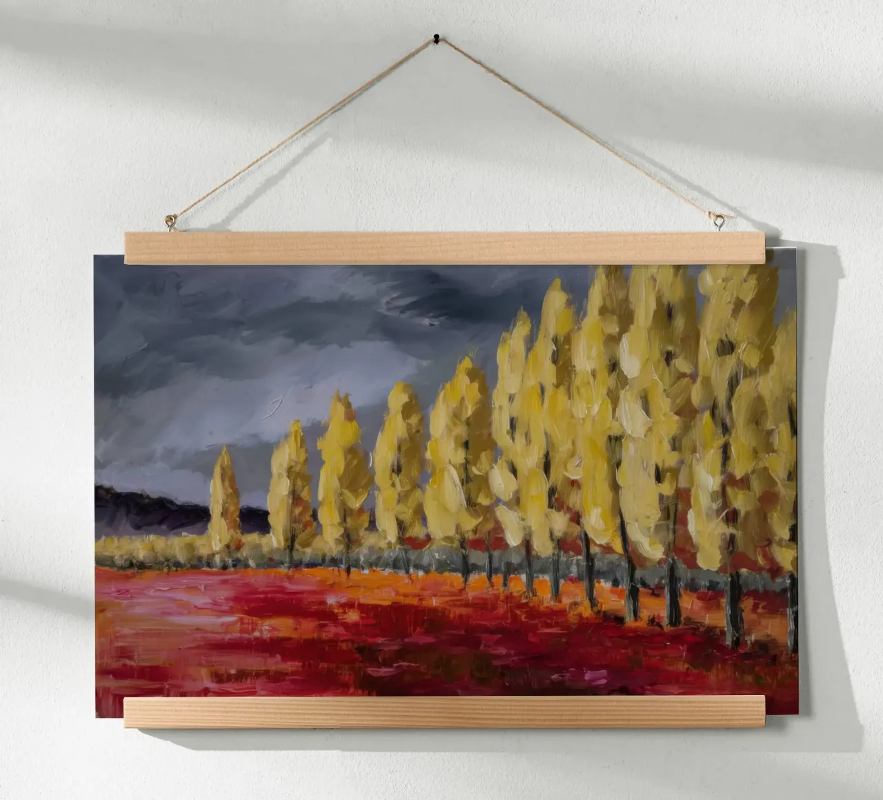 Riflessi d'oro d'autunno carta hahnemühle da Angkasa Mist