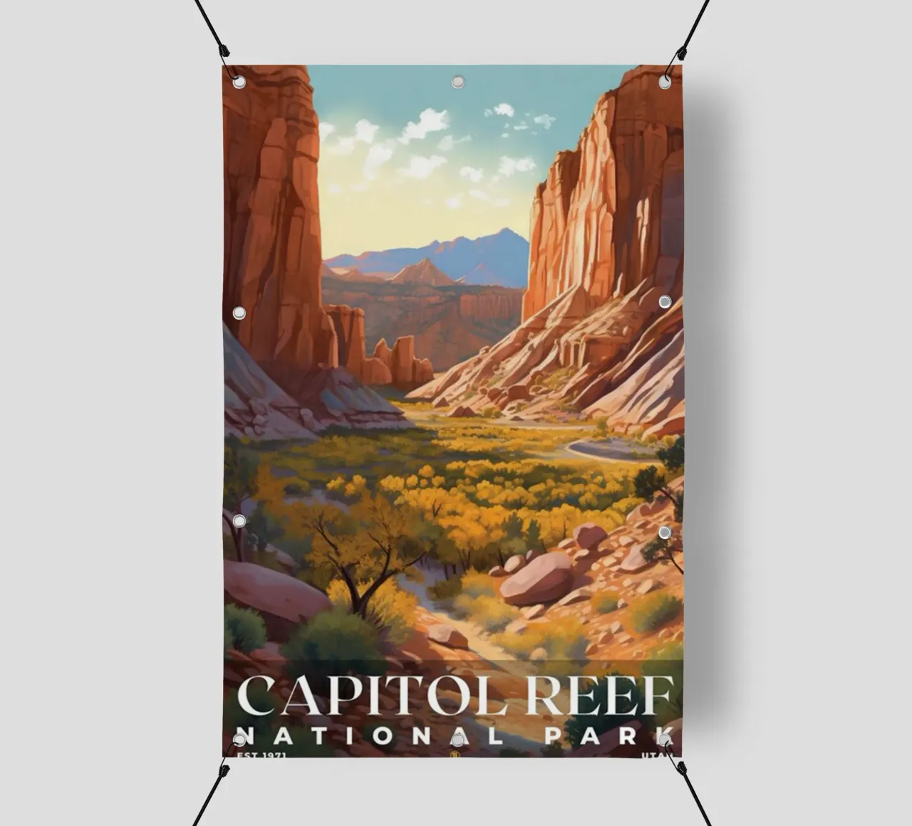 Capitol Reef telo in pvc da Kenneth