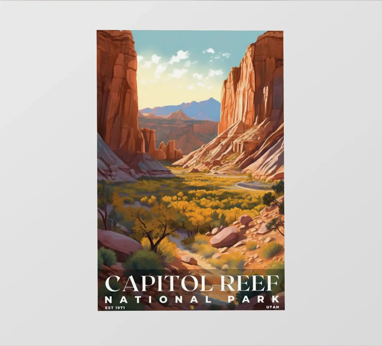 Capitol Reef telo in pvc da Kenneth