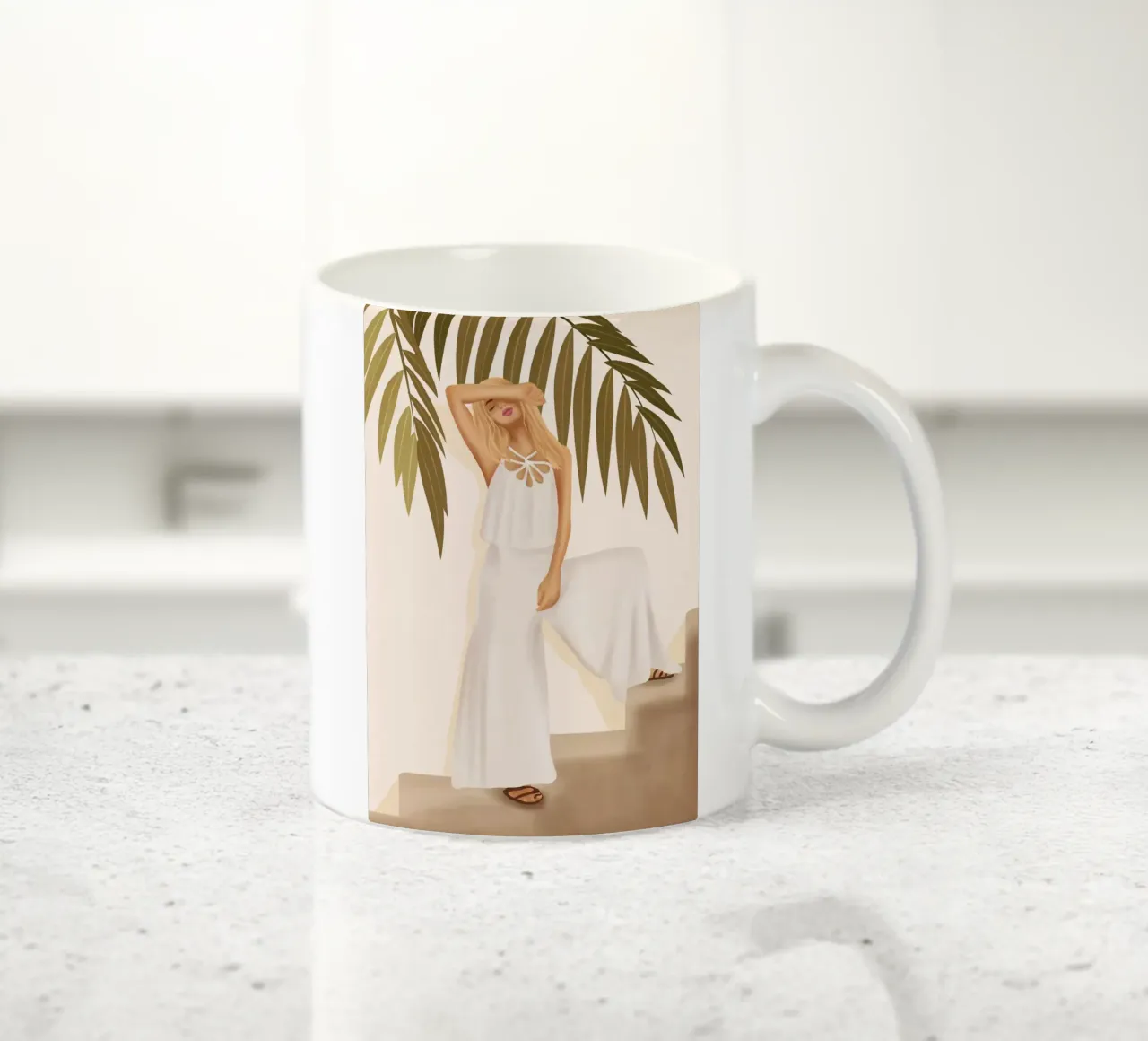 Summer Heat VI tazza in ceramica da cityart