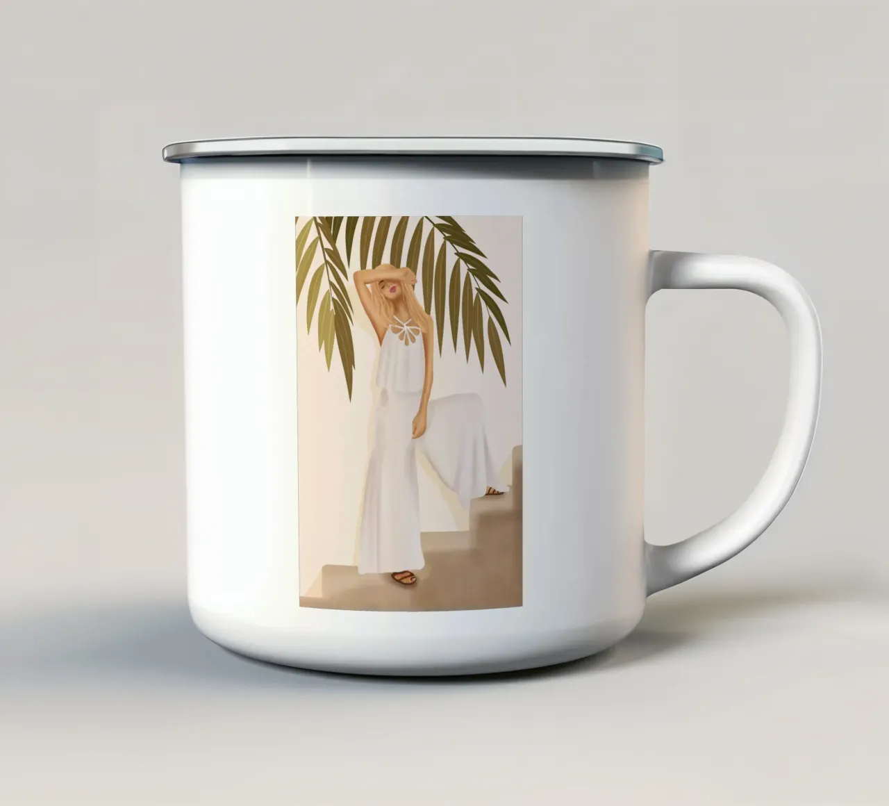 Summer Heat VI tazza in smalto da cityart