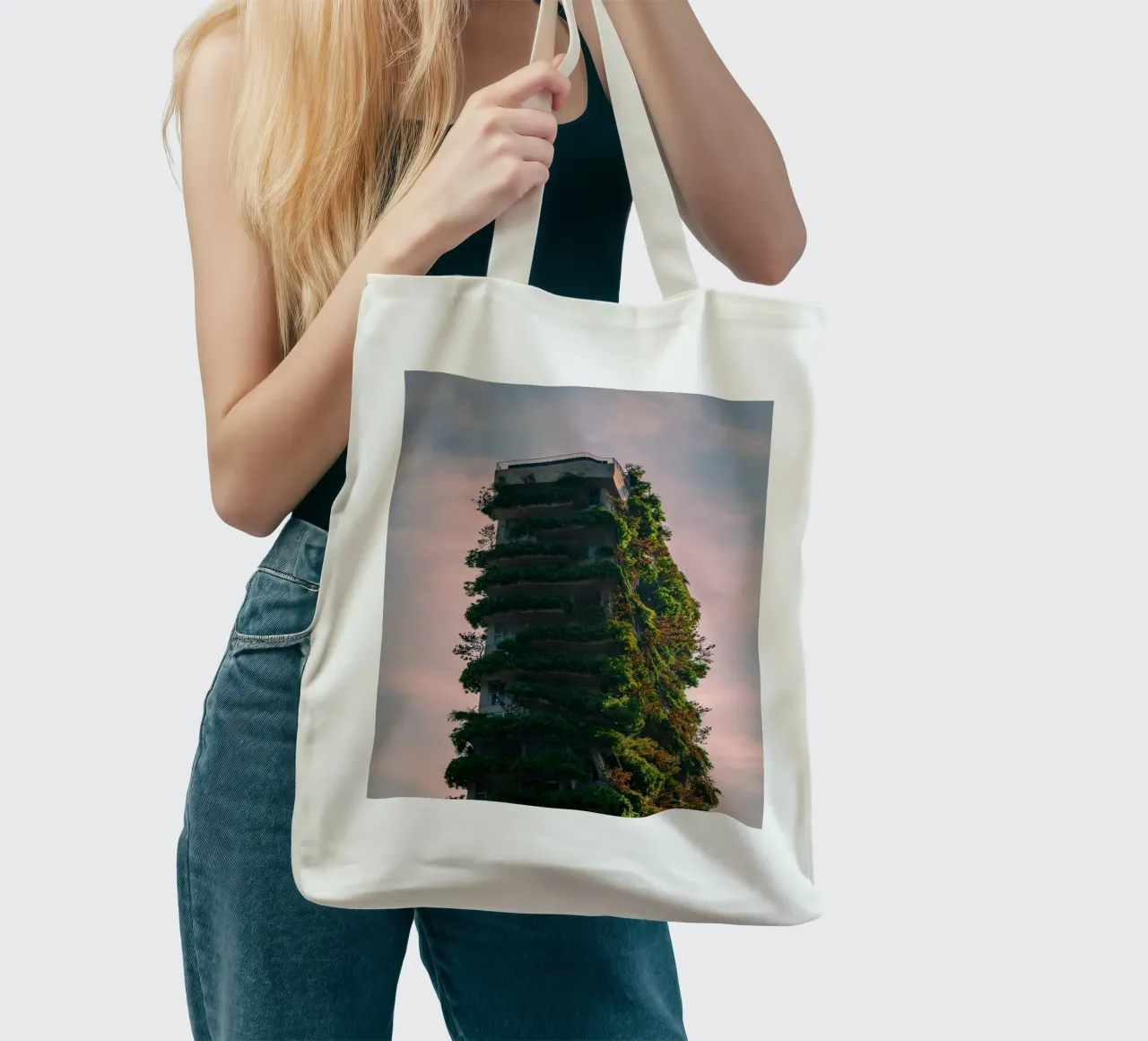 skyscape forest building borsa in juta da feny