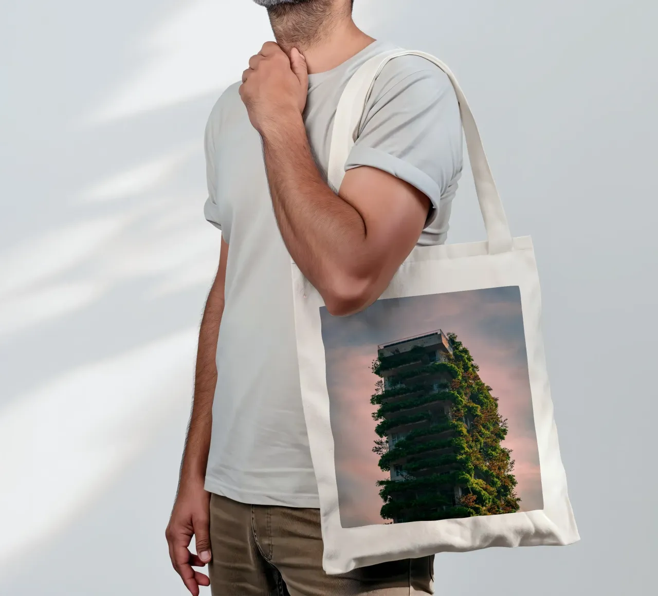 skyscape forest building borsa in juta da feny