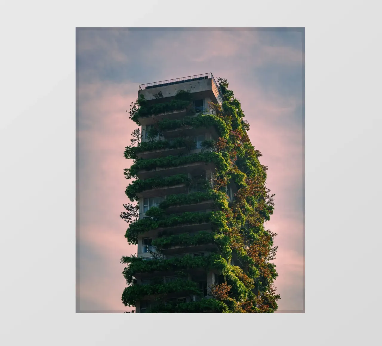 skyscape forest building telo in pvc da feny