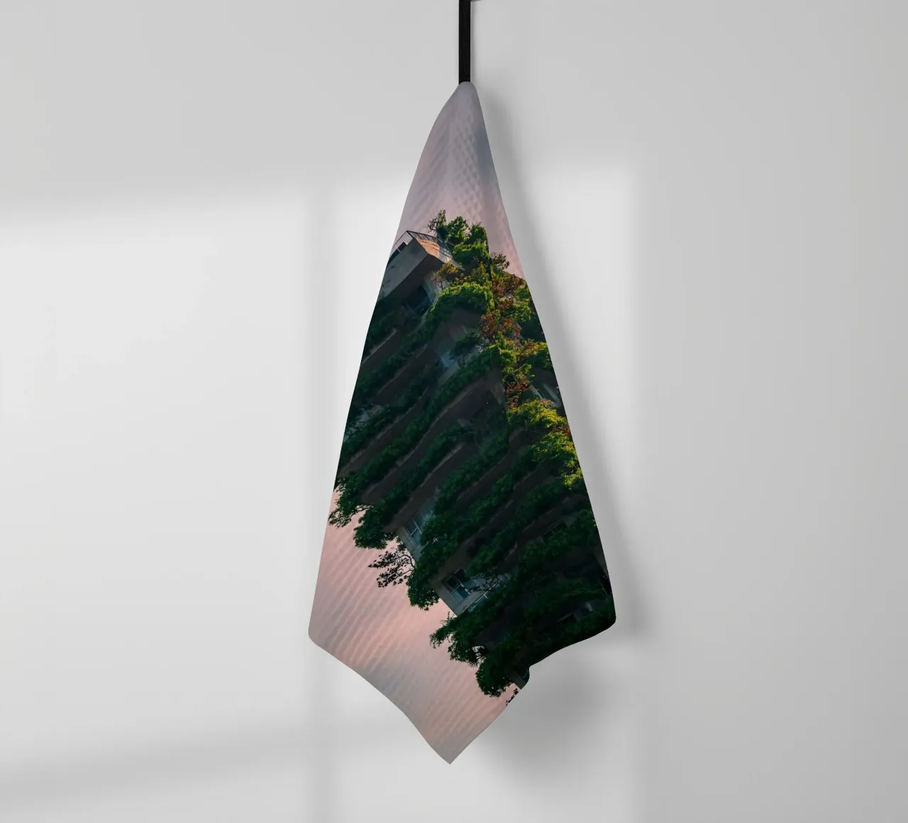 skyscape forest building canovaccio da cucina da feny