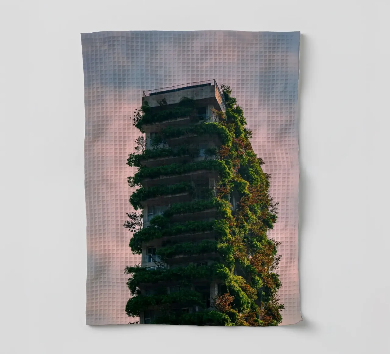 skyscape forest building canovaccio da cucina da feny
