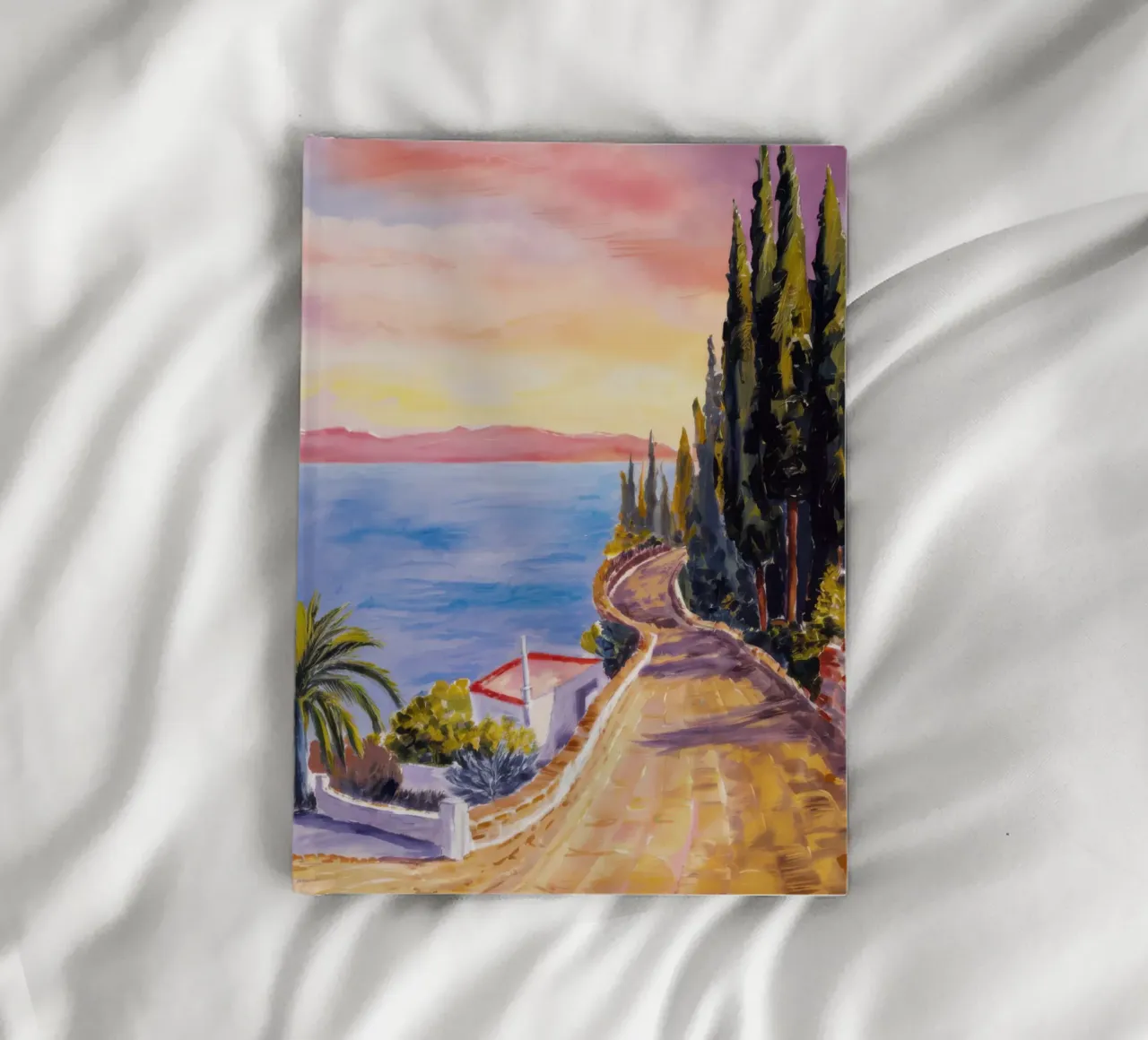Coastal Road Descent notebook by Angkasa Mist