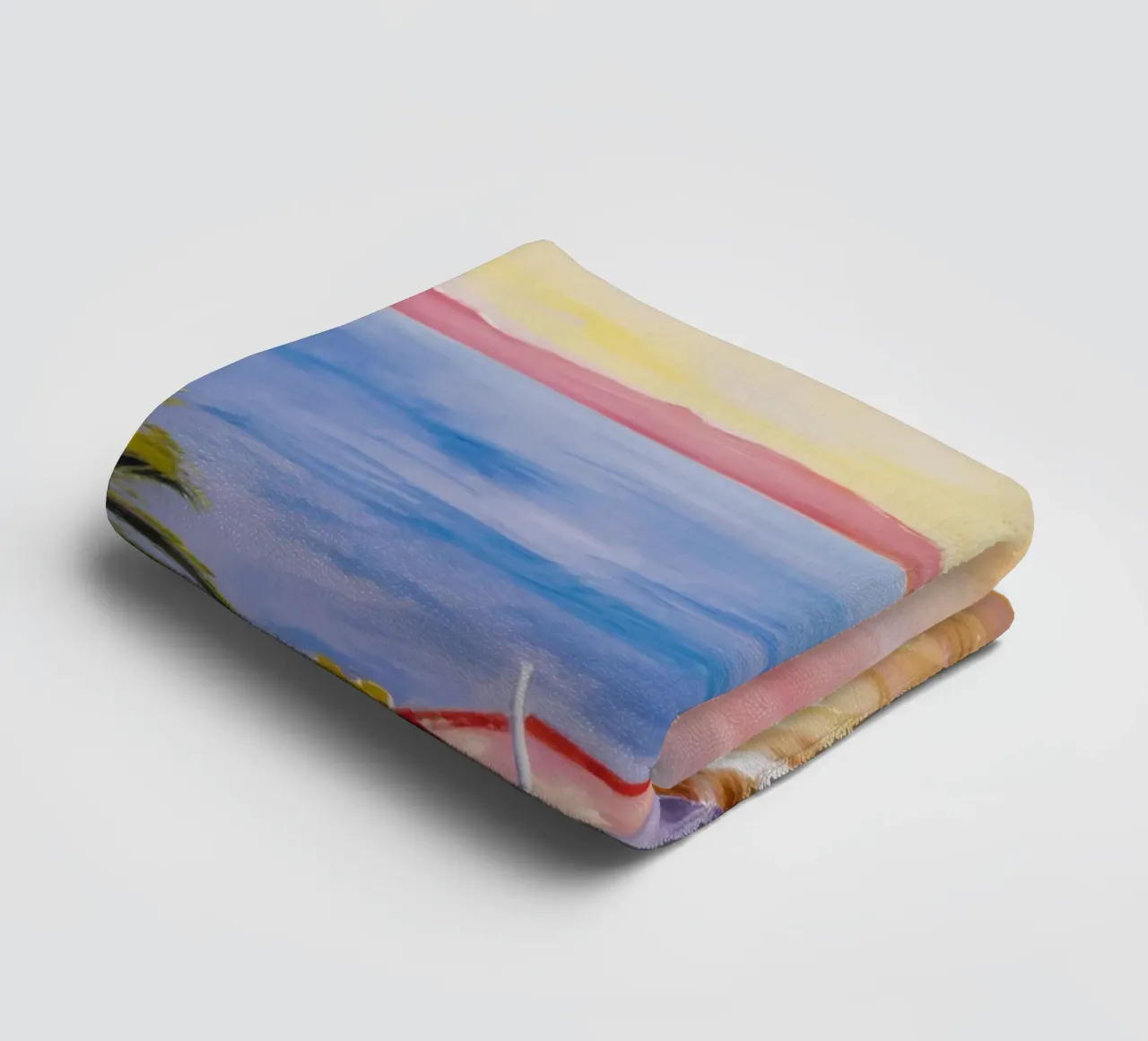 Coastal Road Descent towel by Angkasa Mist