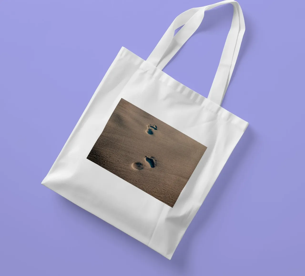 footprint walk borsa in juta da feny