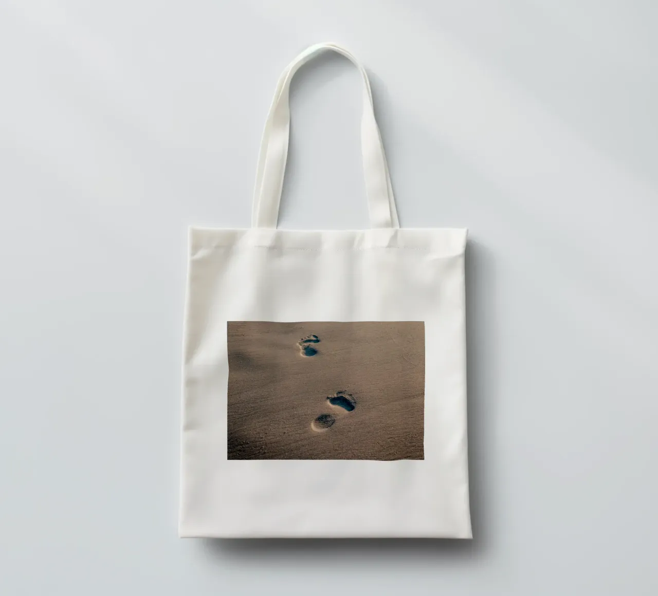 footprint walk borsa in juta da feny