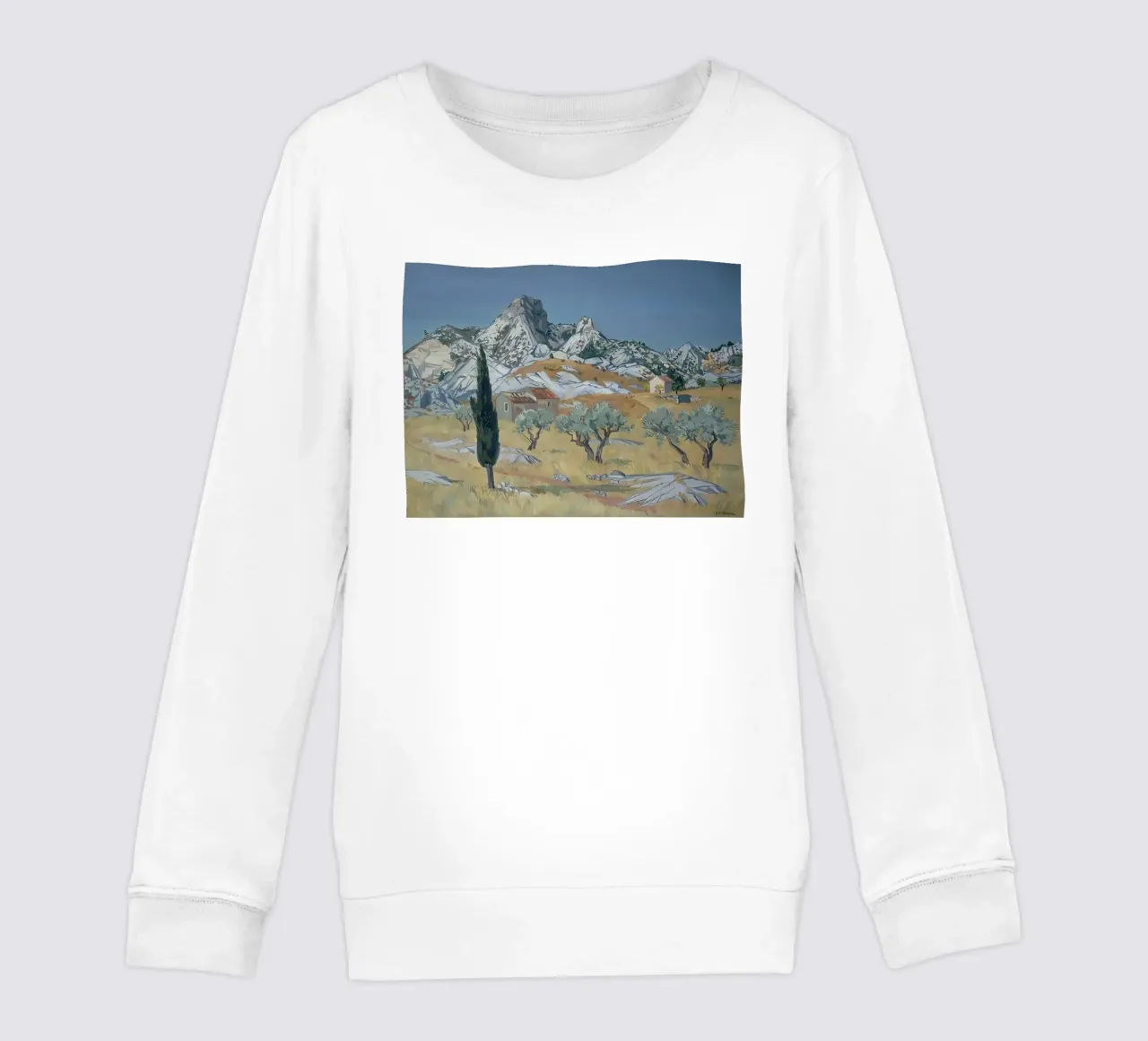 Paesaggio delle Alpilles felpa bambino da Peteriespinoza Studio