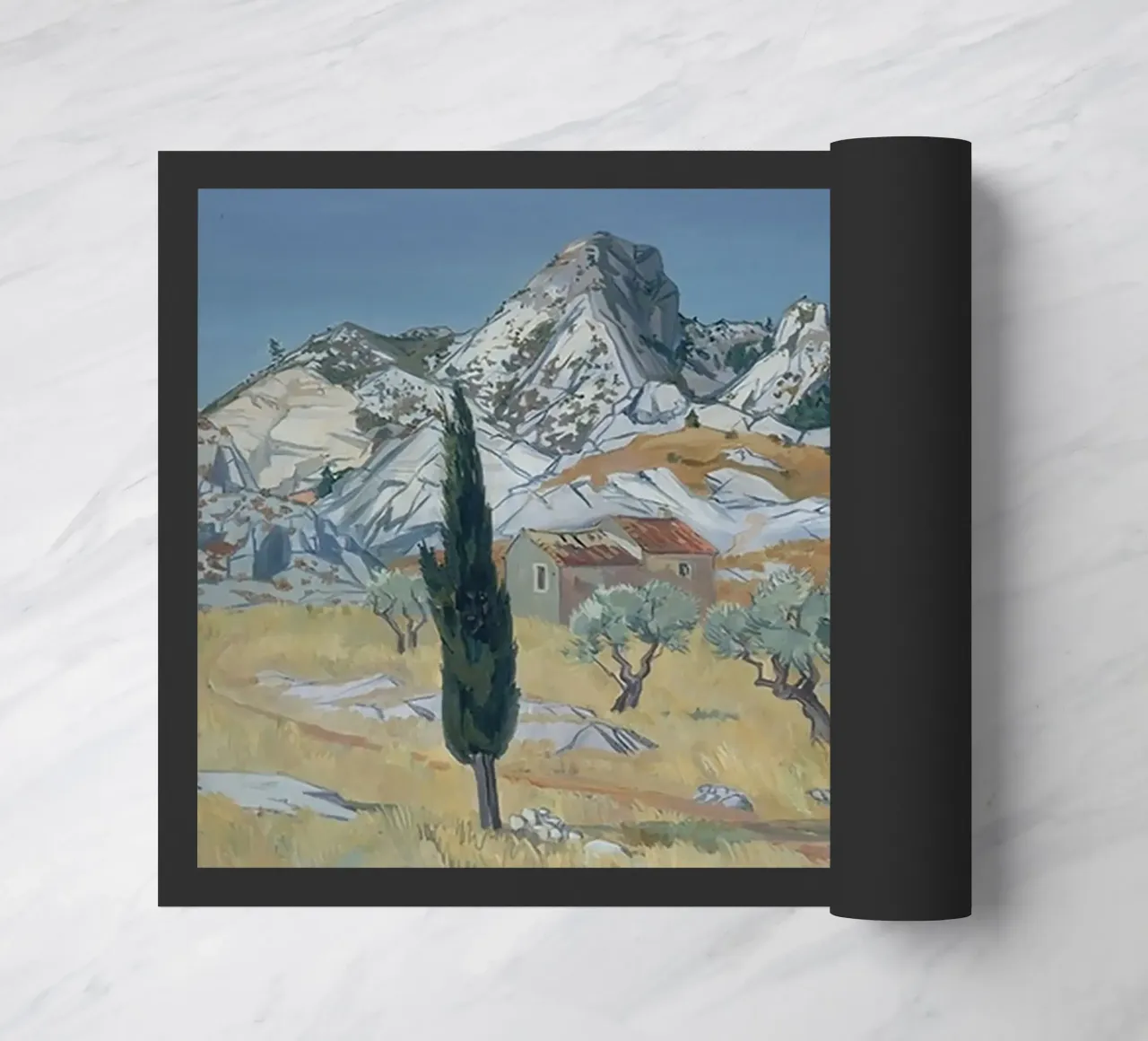 Paesaggio delle Alpilles zerbino da Peteriespinoza Studio