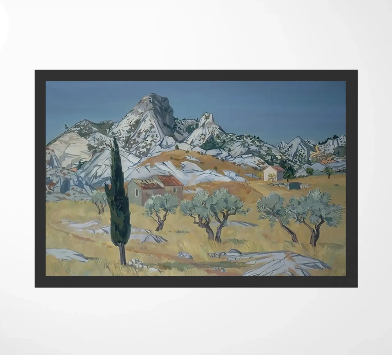 Paesaggio delle Alpilles zerbino da Peteriespinoza Studio