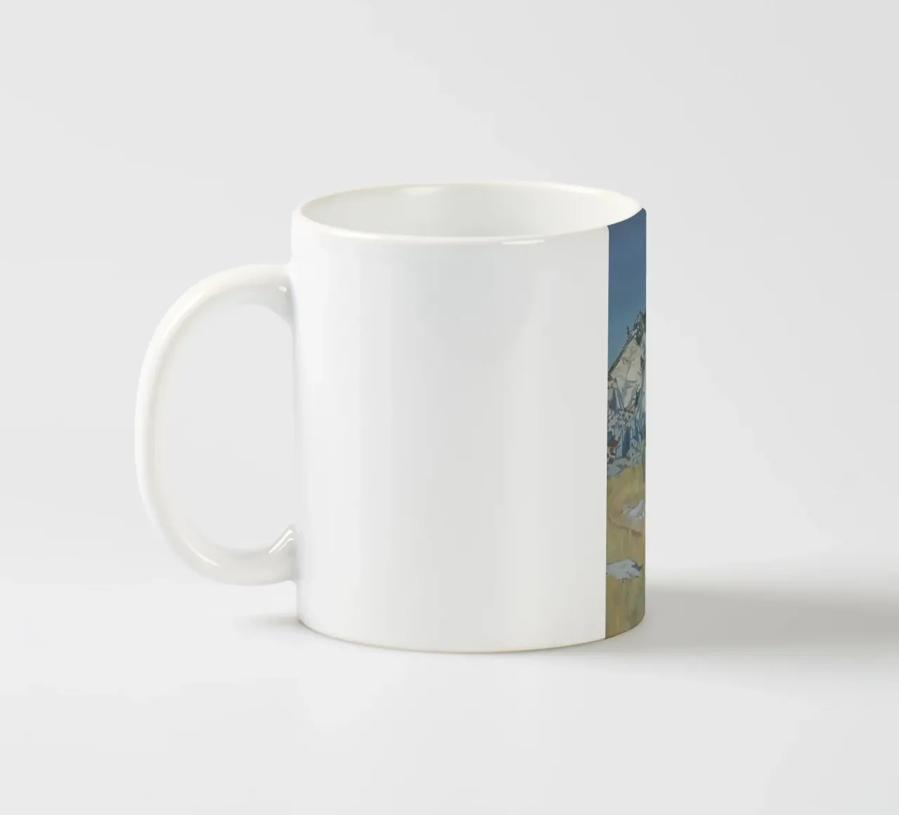 Paesaggio delle Alpilles tazza in ceramica da Peteriespinoza Studio