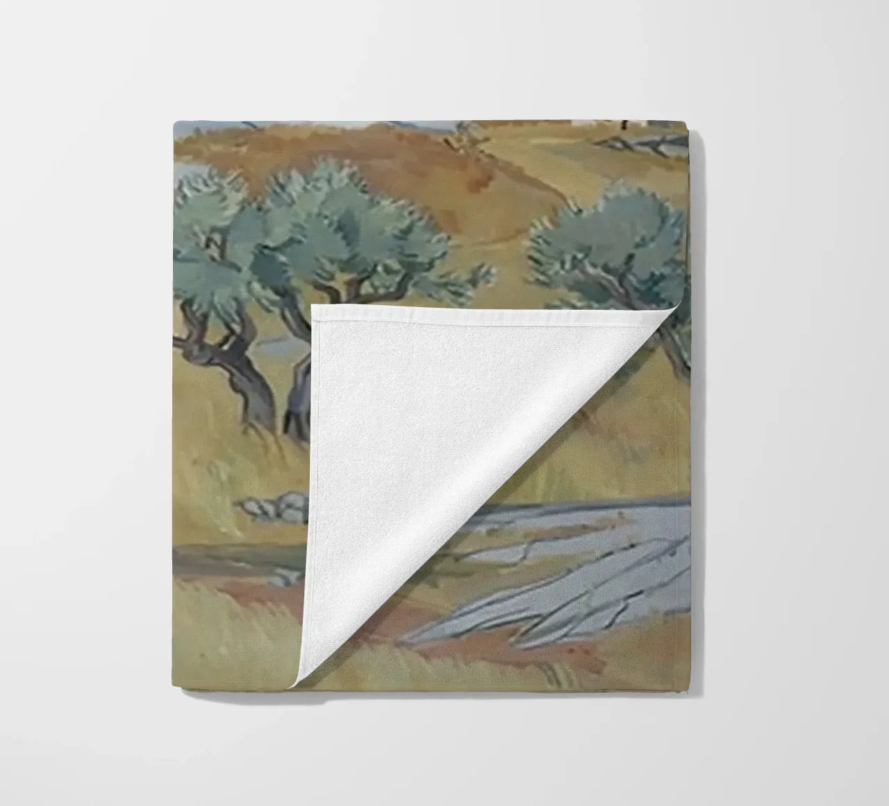 Paesaggio delle Alpilles telo mare da Peteriespinoza Studio