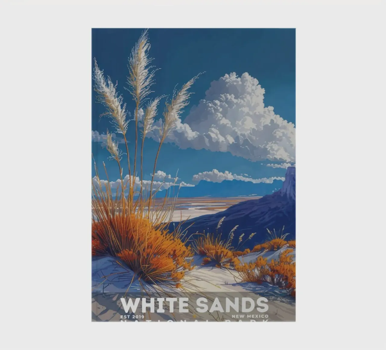 White Sands lll notebook by Kenneth