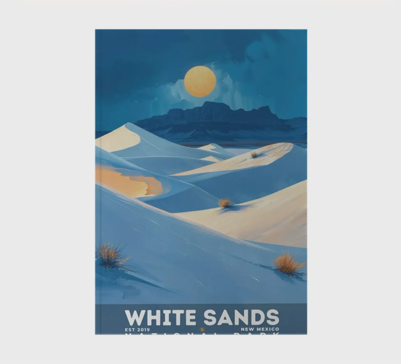 White Sands ll notebook by Kenneth