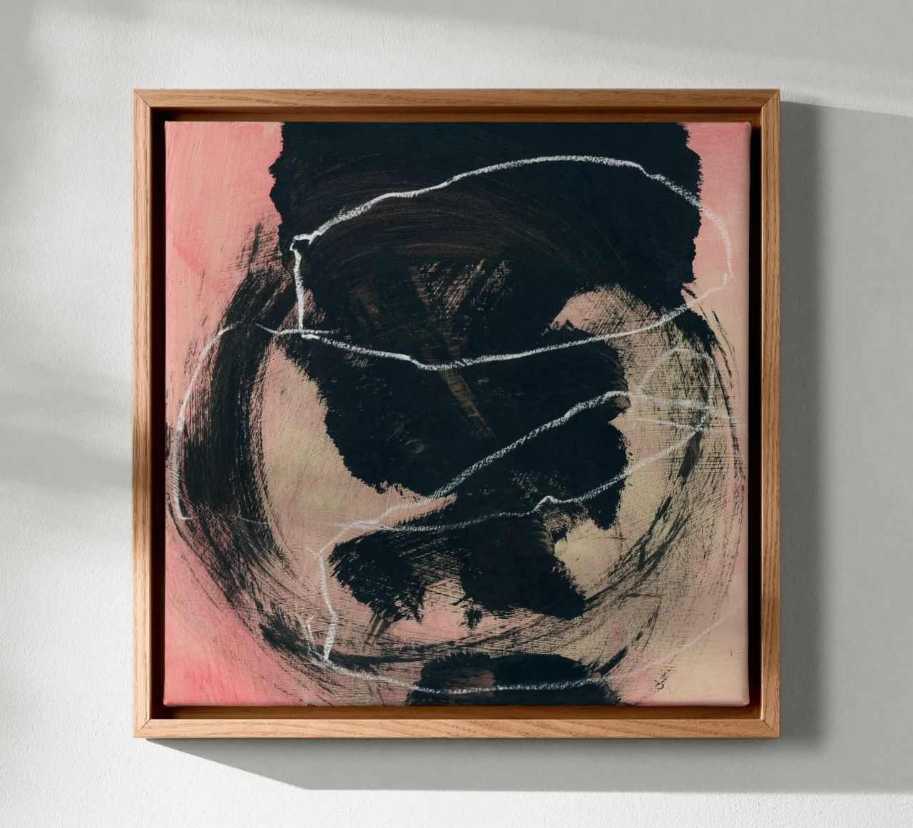 abstract lines and brush strokes tela da IRIS LEHNHARDT FINE ART