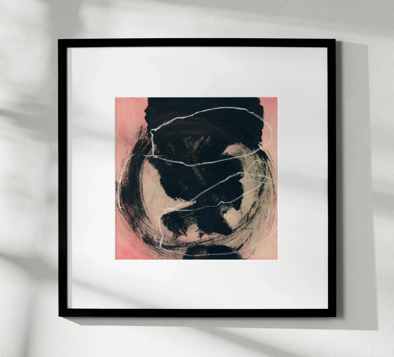 abstract lines and brush strokes poster da IRIS LEHNHARDT FINE ART