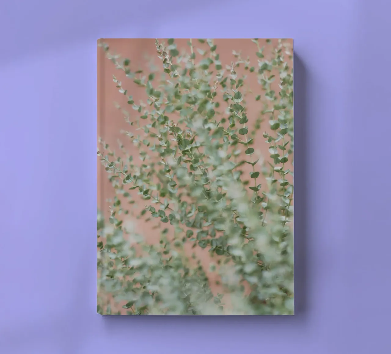 leaf branch on wall notebook by feny