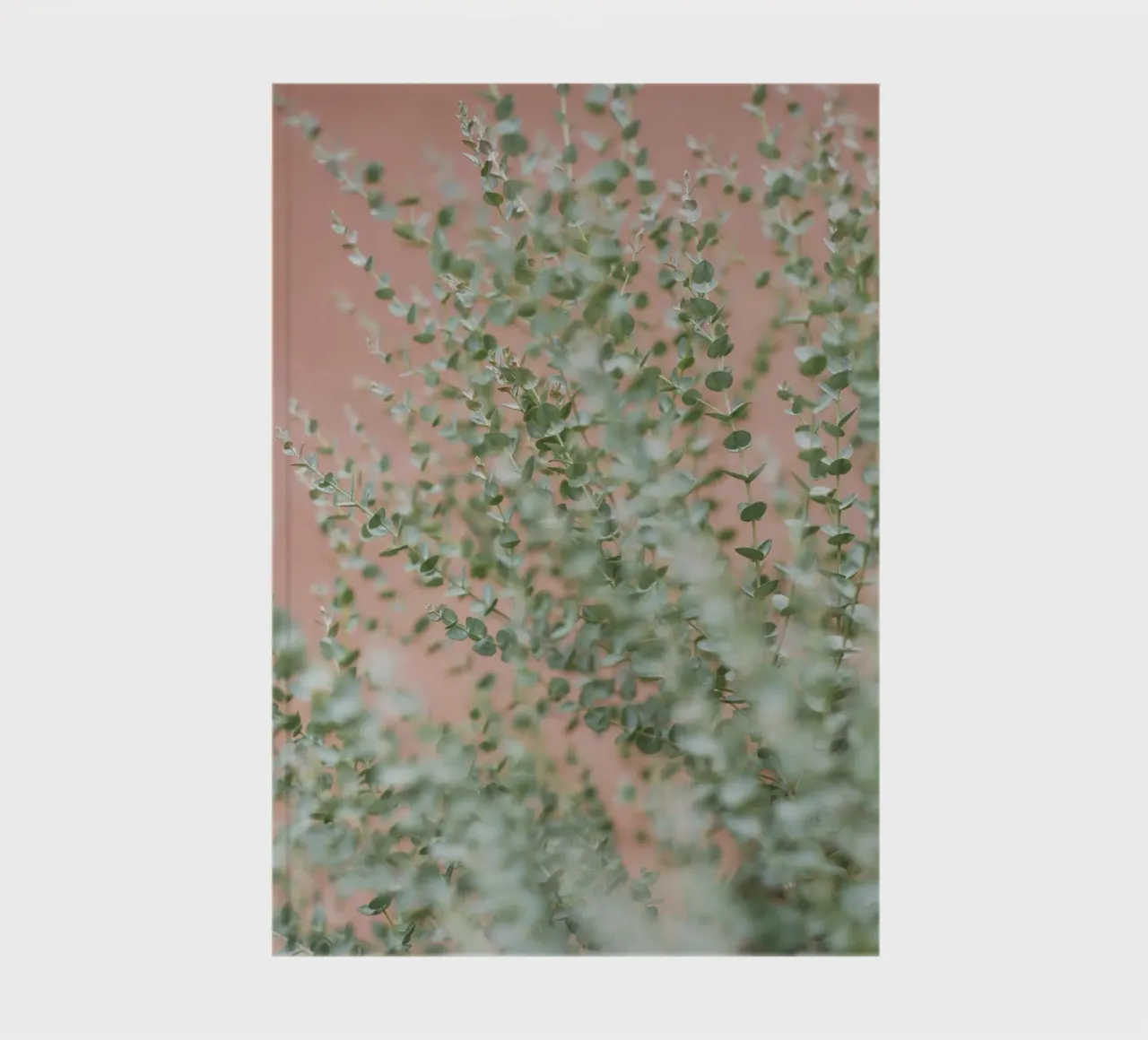 leaf branch on wall notebook by feny