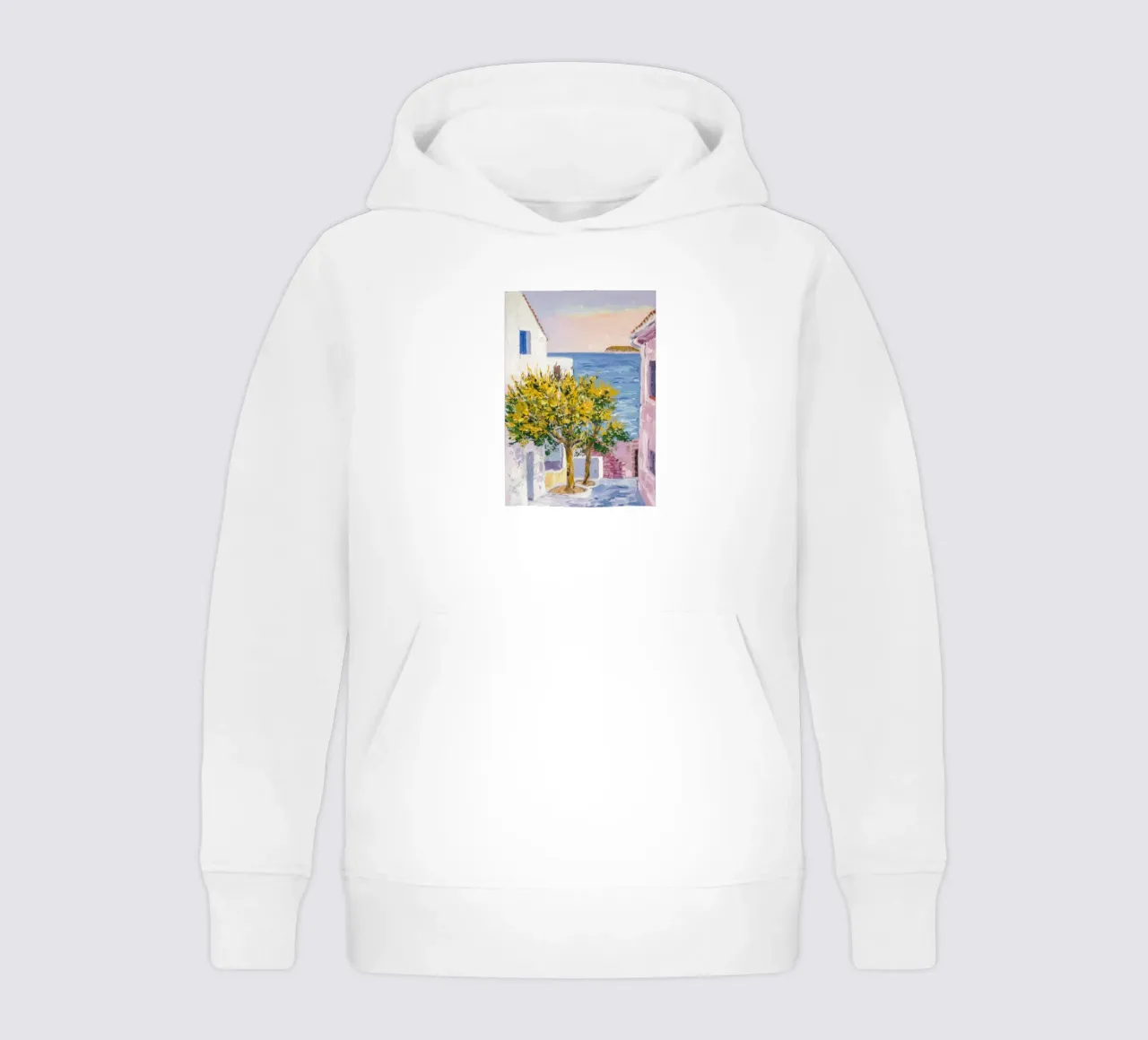 Cortile Lemon Tree felpa bambino con cappuccio da Angkasa Mist