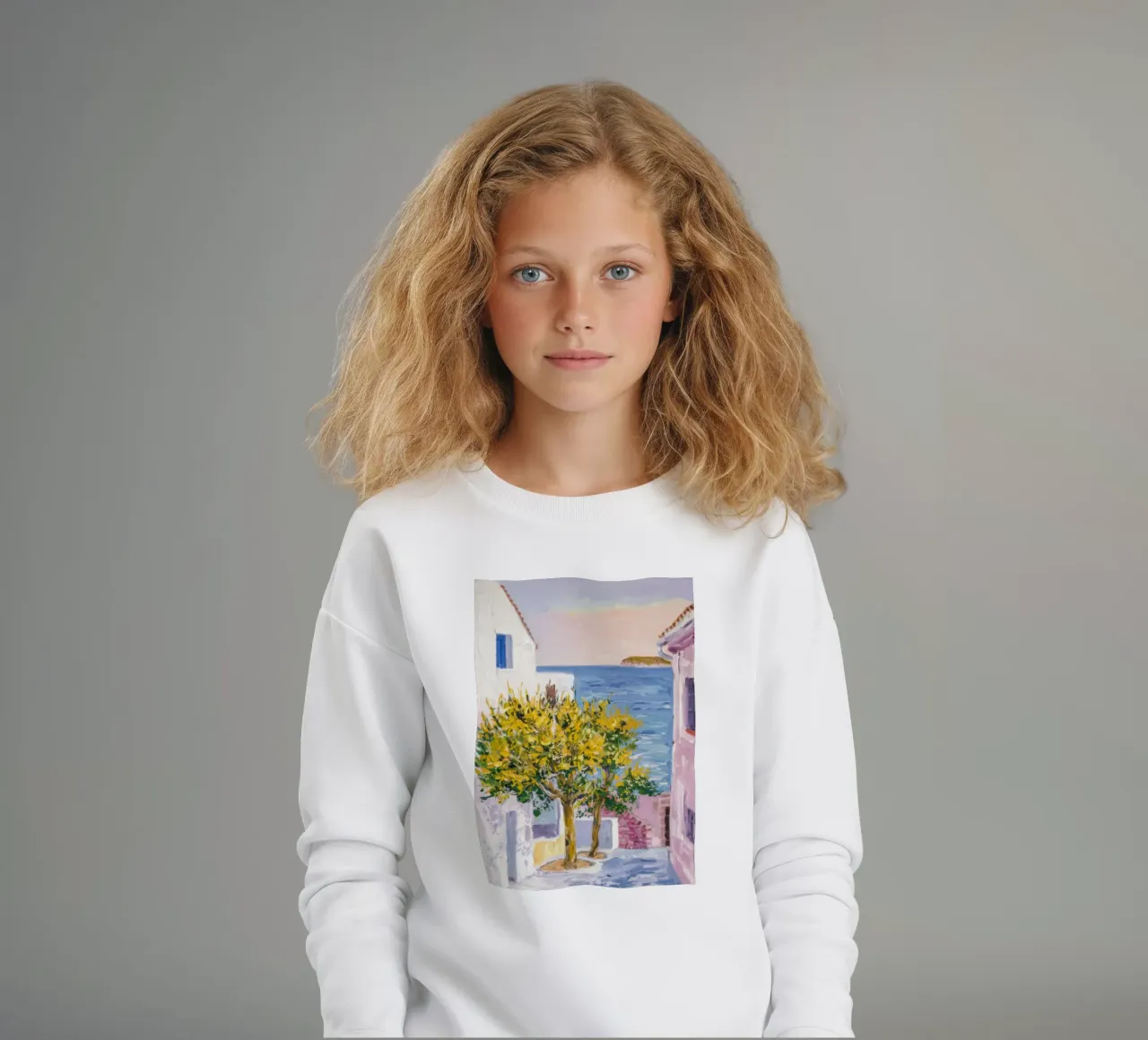 Courtyard Lemon Tree sweat enfant de Angkasa Mist