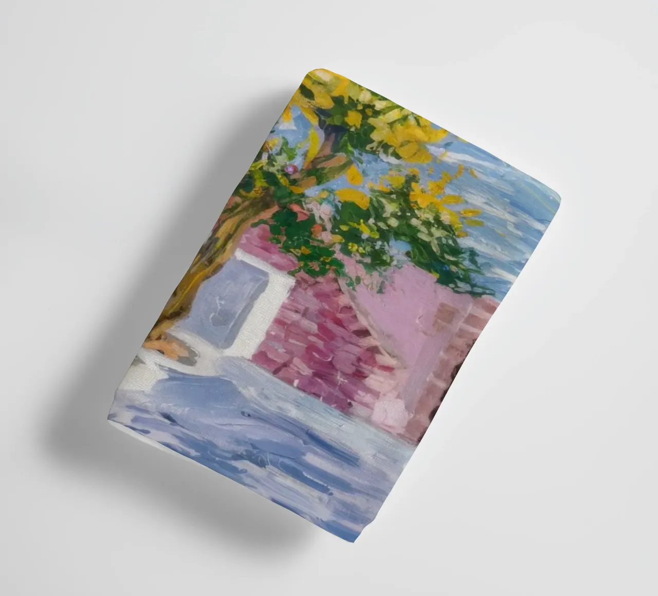 Cortile Lemon Tree asciugamano da bagno da Angkasa Mist