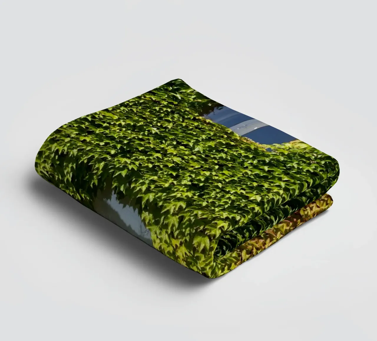 wall covered with branch asciugamano da bagno da feny