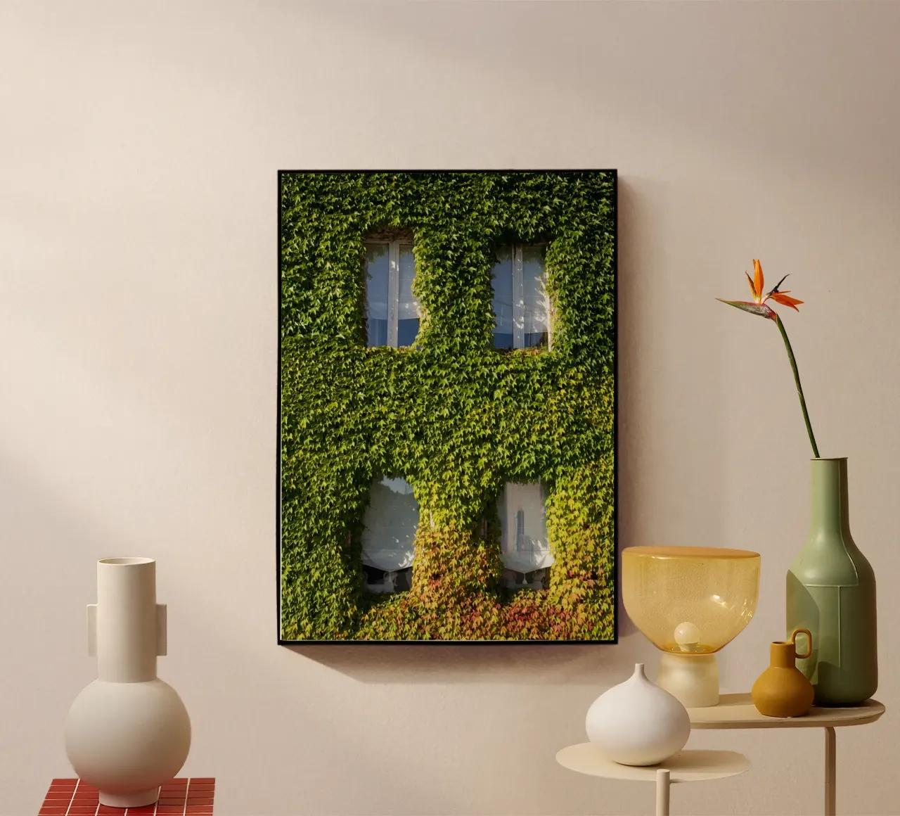 wall covered with branch plexiglass da feny