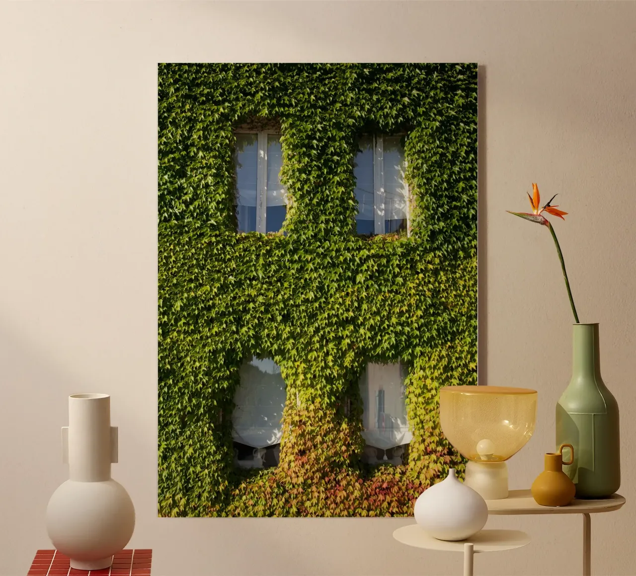wall covered with branch plexiglass da feny