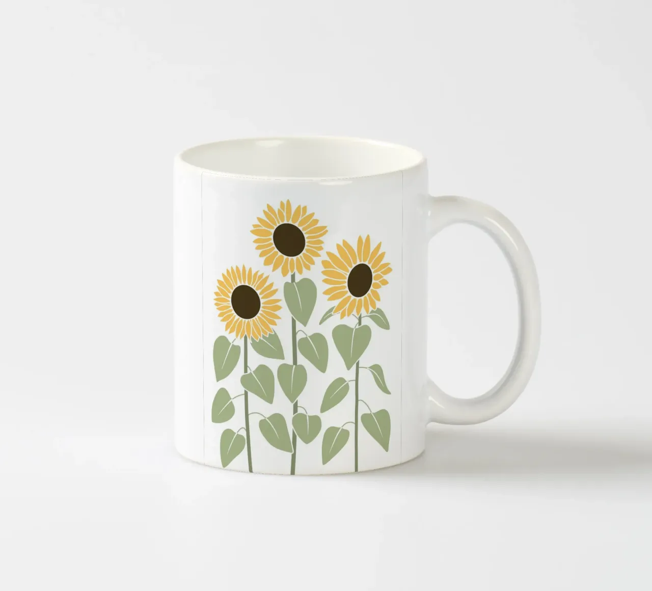 sunflower tazza in ceramica da feny