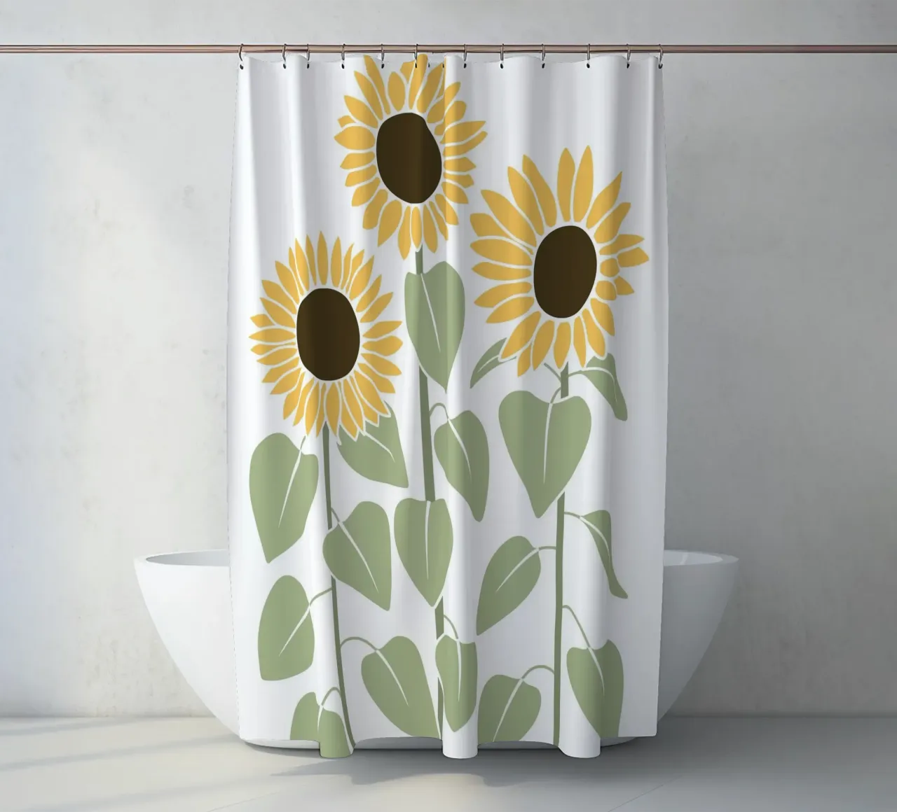 sunflower tenda da doccia da feny