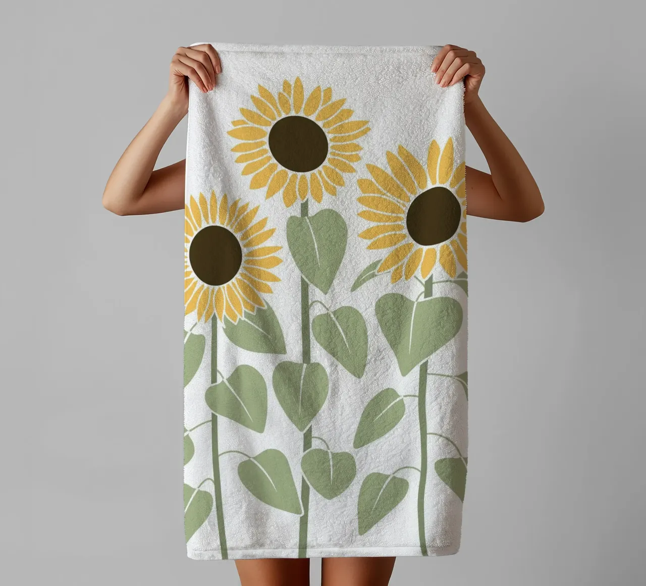sunflower asciugamano da bagno da feny