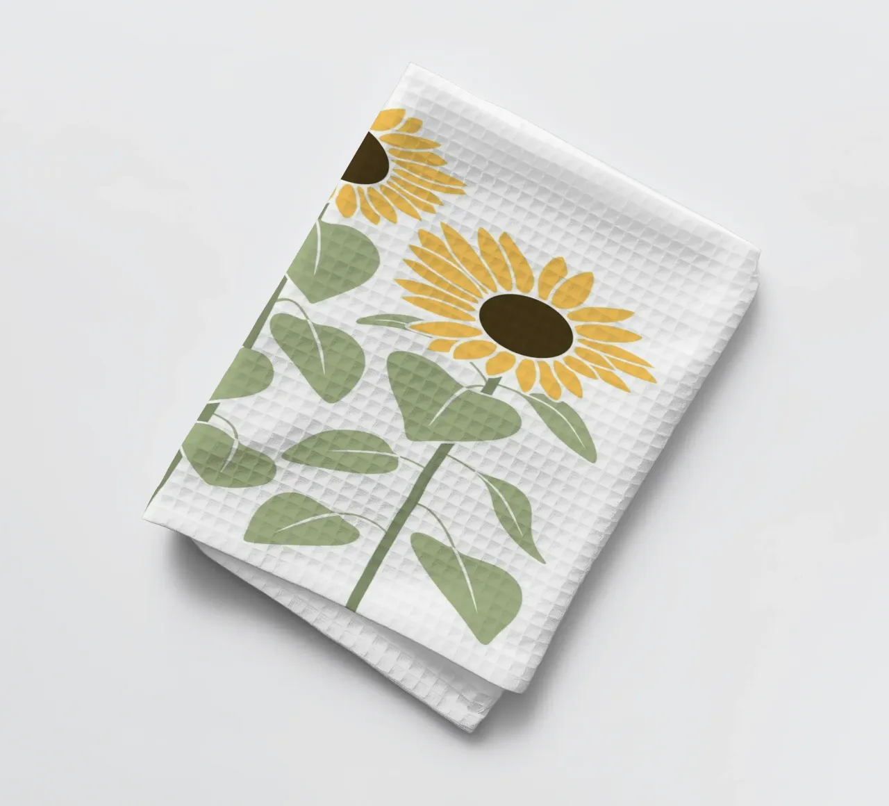 sunflower canovaccio da cucina da feny
