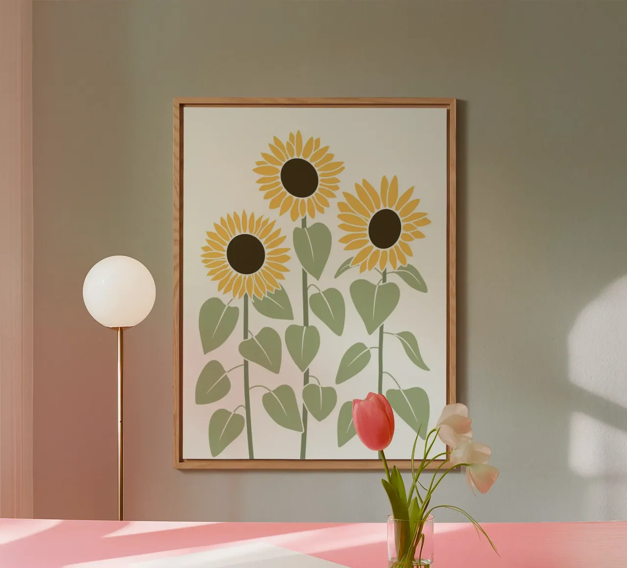 sunflower alluminio dibond da feny