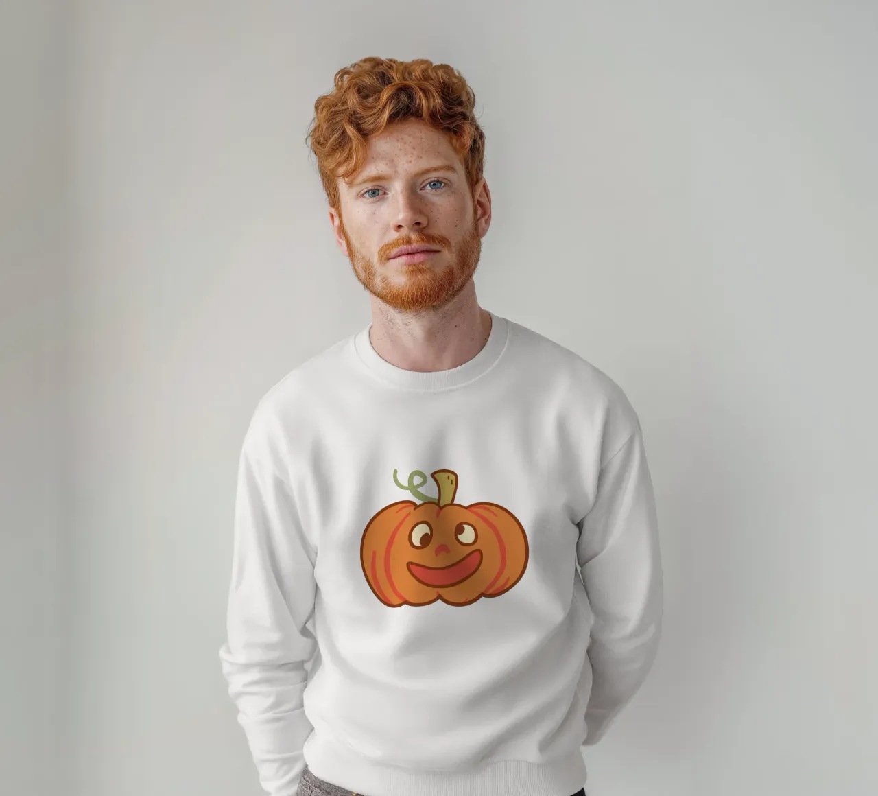 Felice zucca di Derpy felpa da klossisch