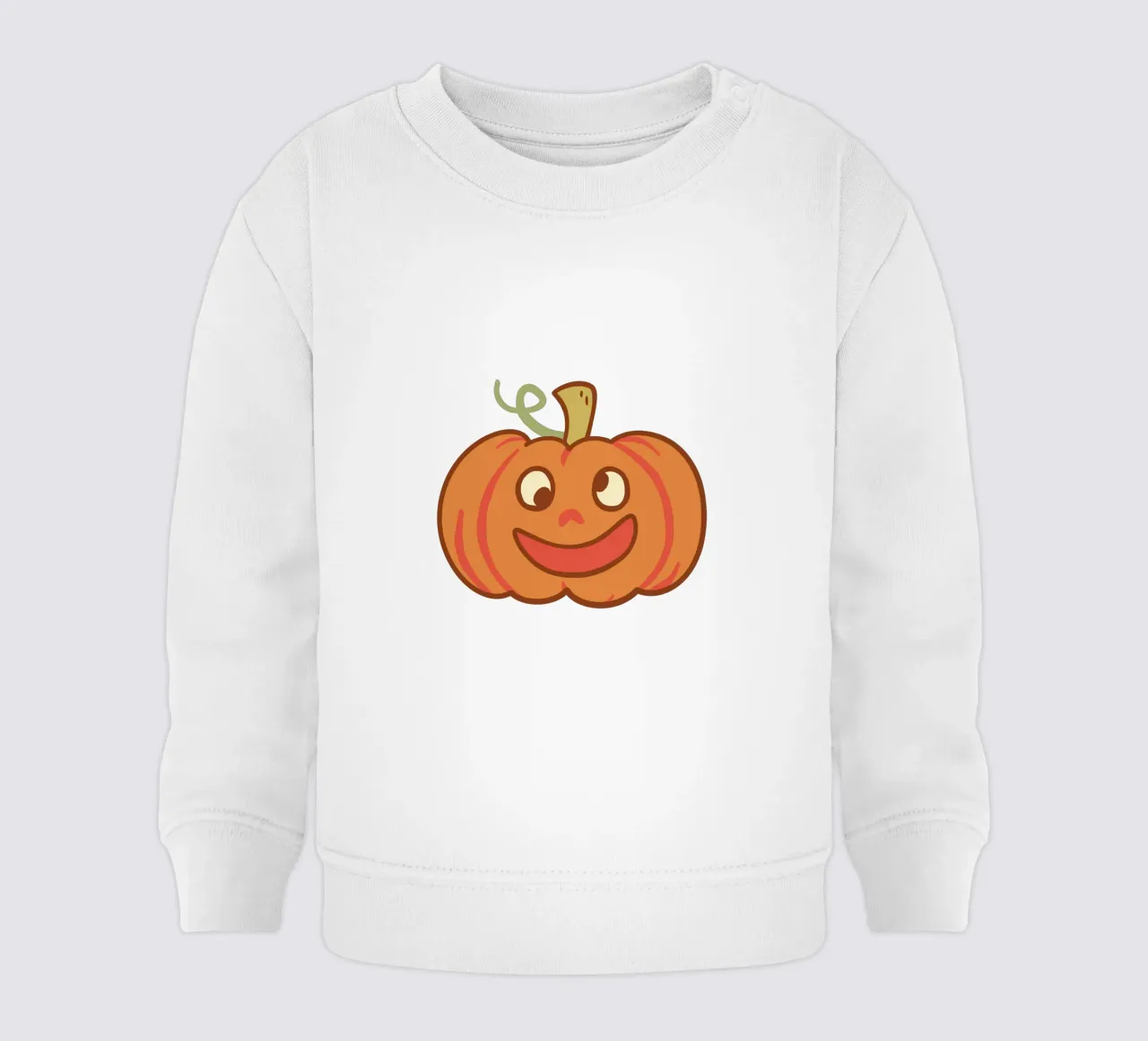 Felice zucca di Derpy felpa neonato da klossisch