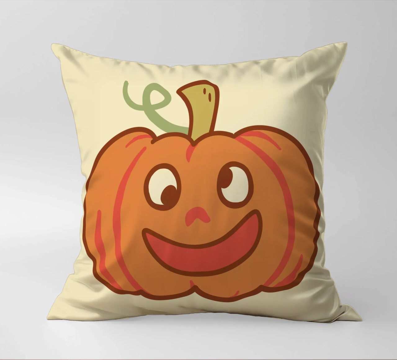 Felice zucca di Derpy cuscino da klossisch