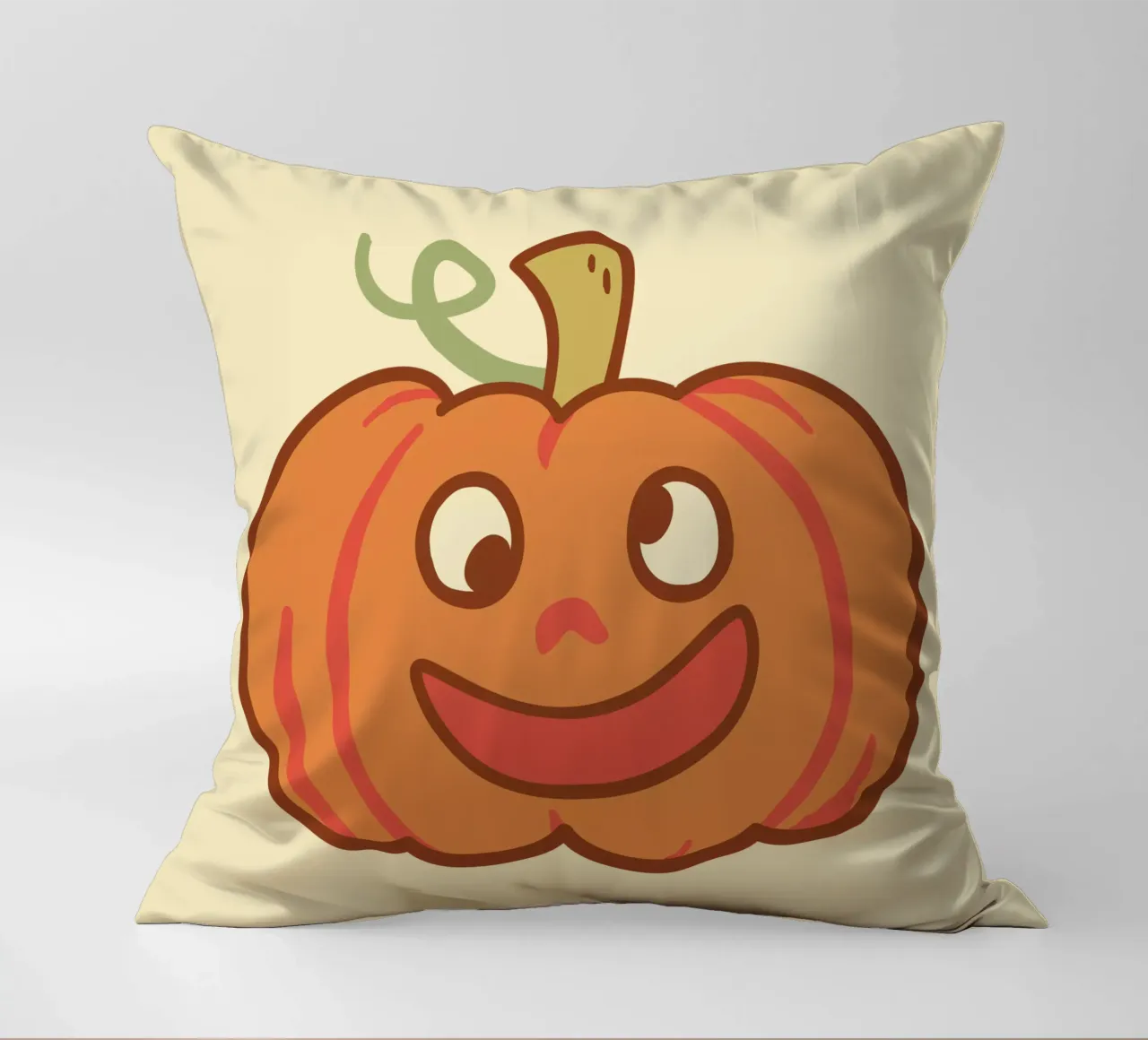 Calabaza Derpy feliz cojín de klossisch