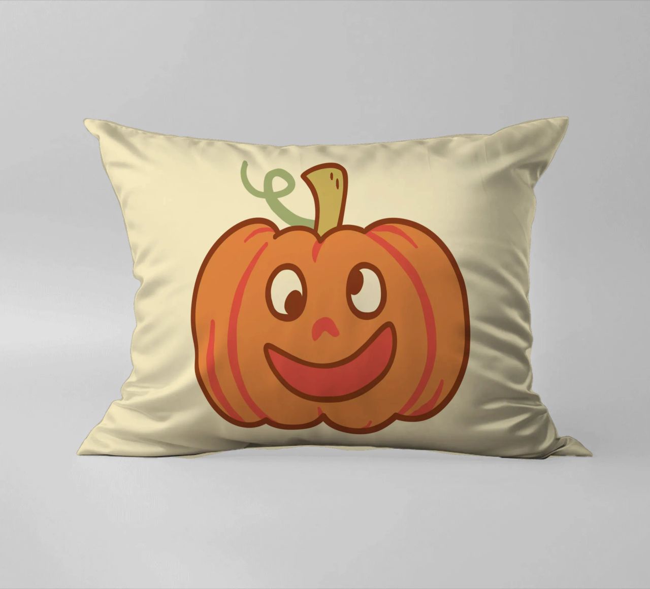 Felice zucca di Derpy cuscino da klossisch