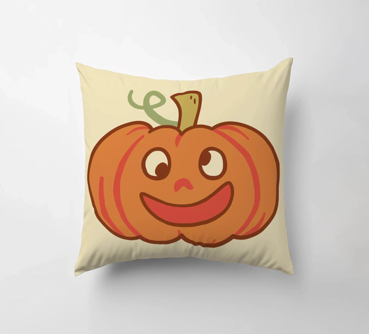 Felice zucca di Derpy cuscino da klossisch