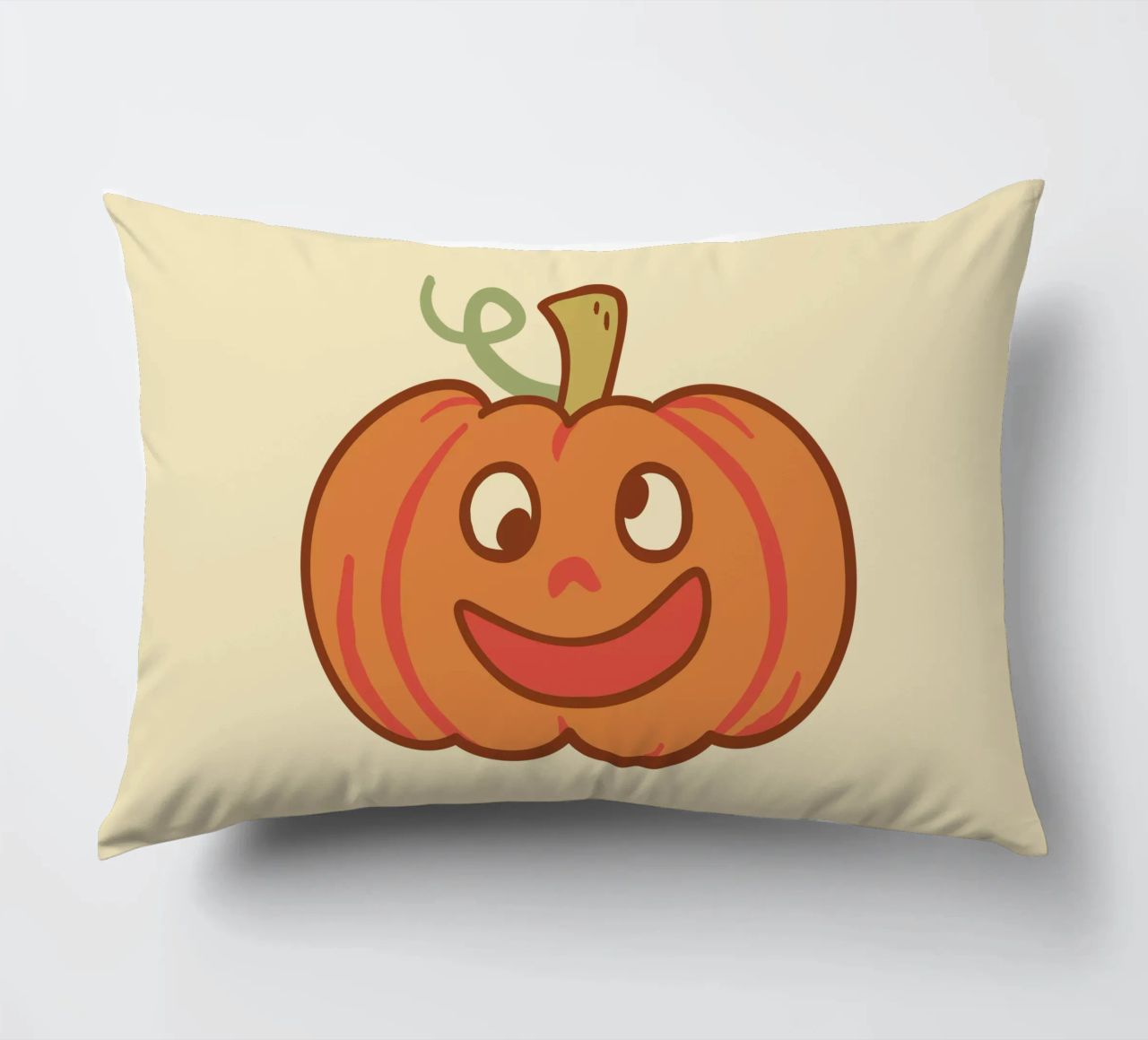 Felice zucca di Derpy cuscino da klossisch
