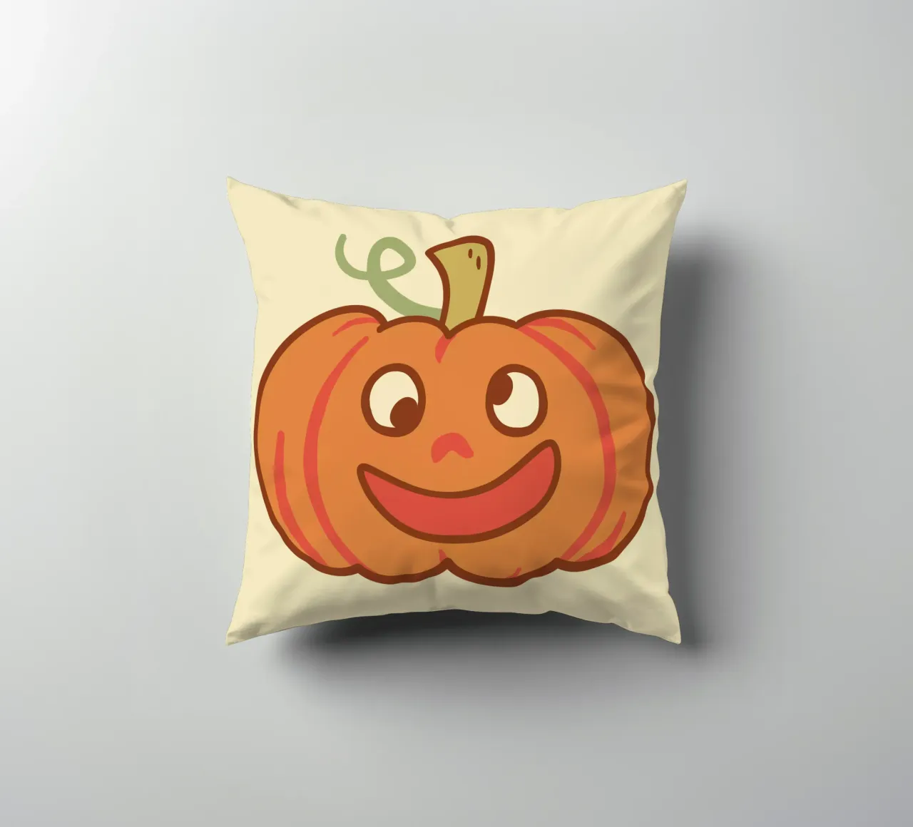Calabaza Derpy feliz cojín de klossisch