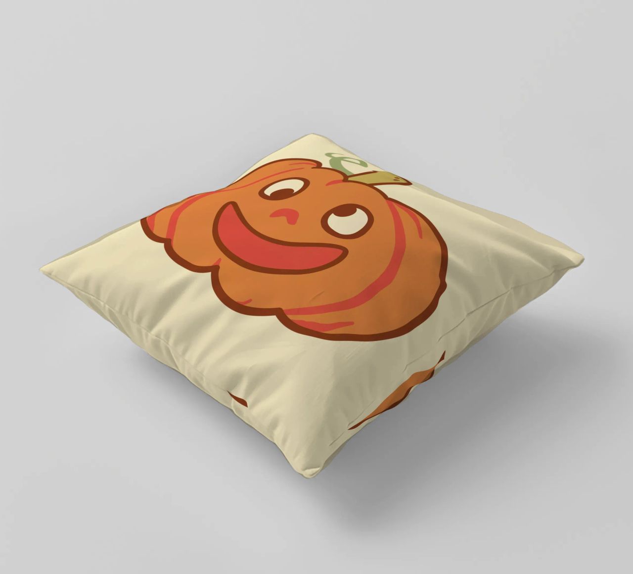 Felice zucca di Derpy cuscino da klossisch