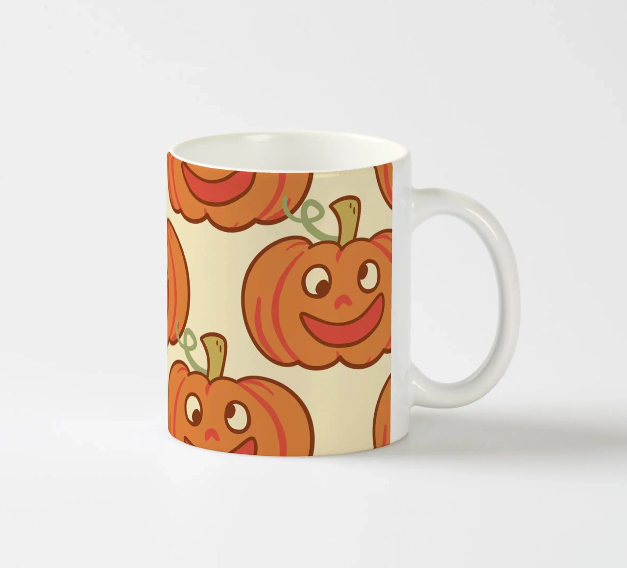 Felice zucca di Derpy tazza in ceramica da klossisch