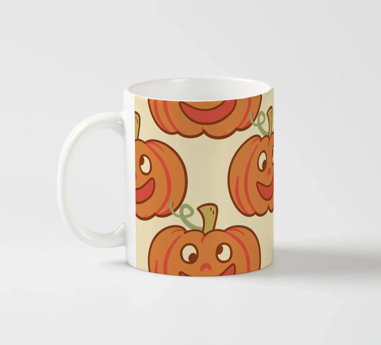 Felice zucca di Derpy tazza in ceramica da klossisch