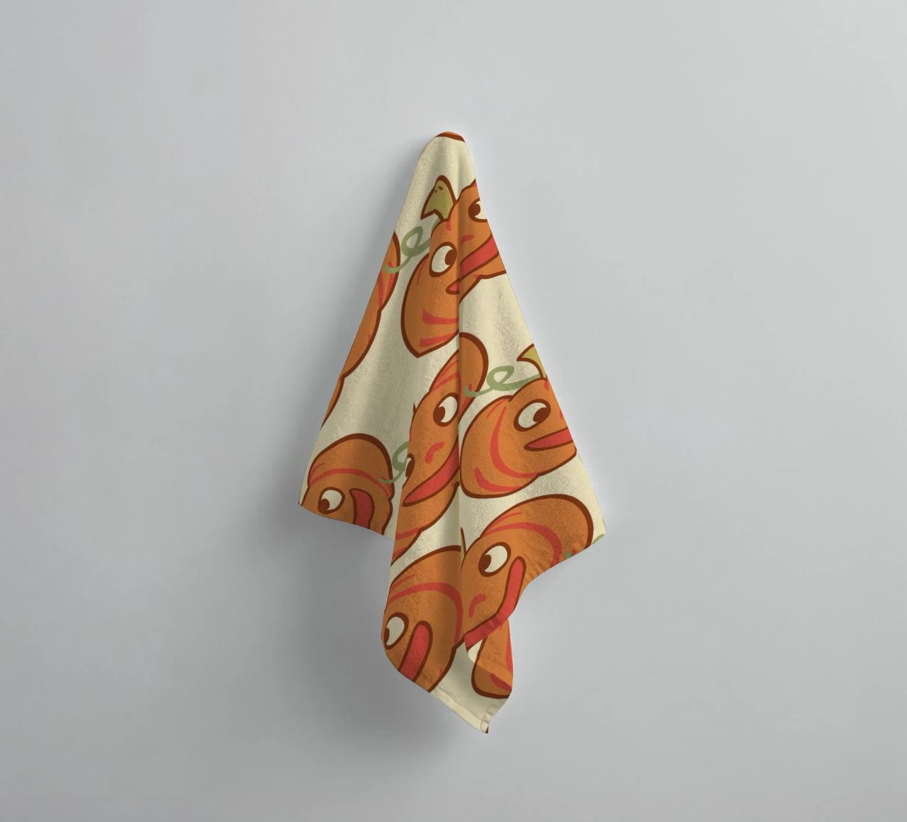 Felice zucca di Derpy asciugamano da bagno da klossisch