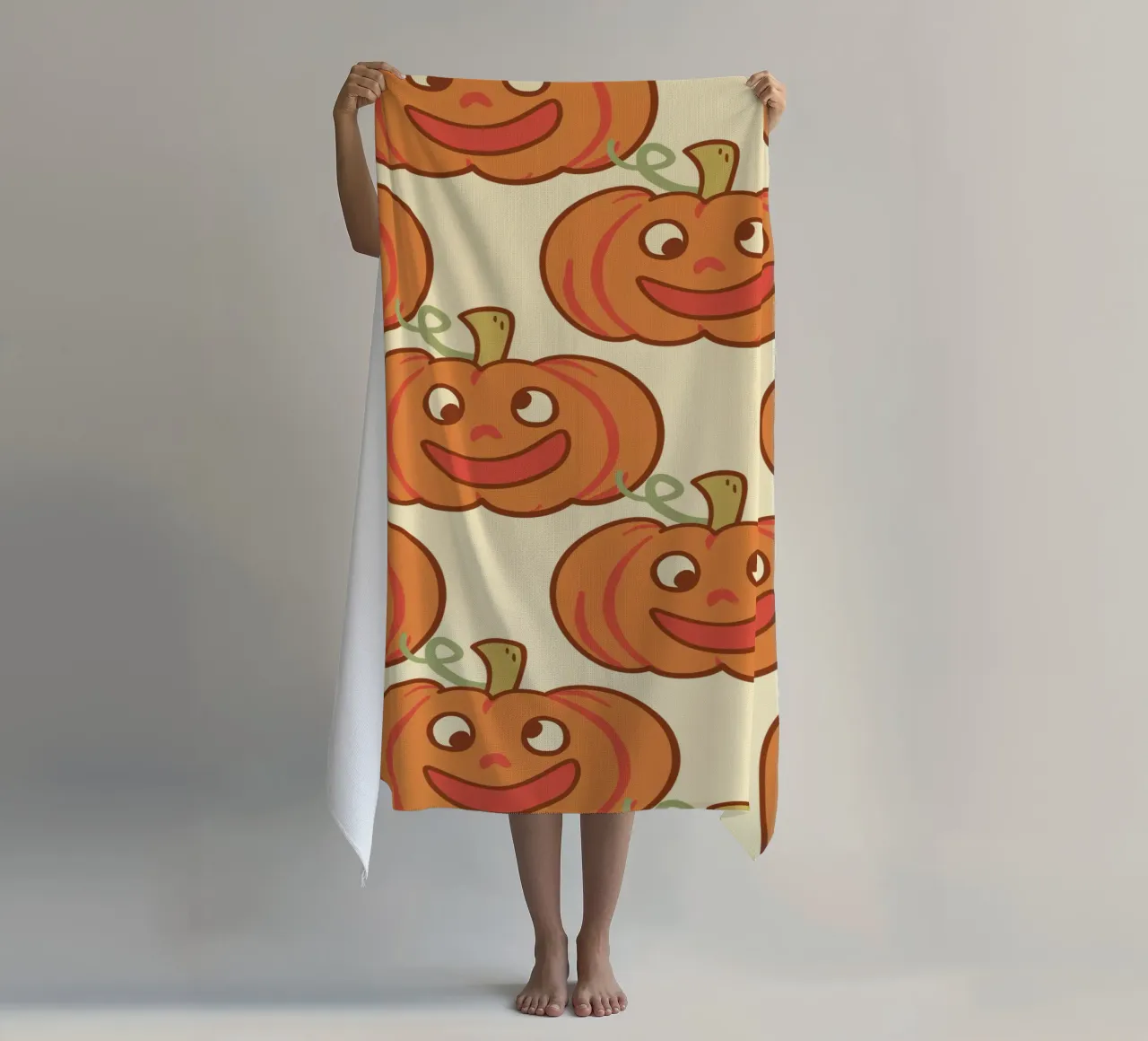 Felice zucca di Derpy telo mare da klossisch